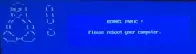 Linux's New DRM Panic "Blue Screen of Death" In Action