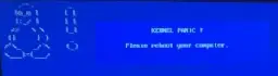 Linux's New DRM Panic "Blue Screen of Death" In Action