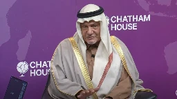 Senior Saudi royal urges US to cut financial and military support to Israel