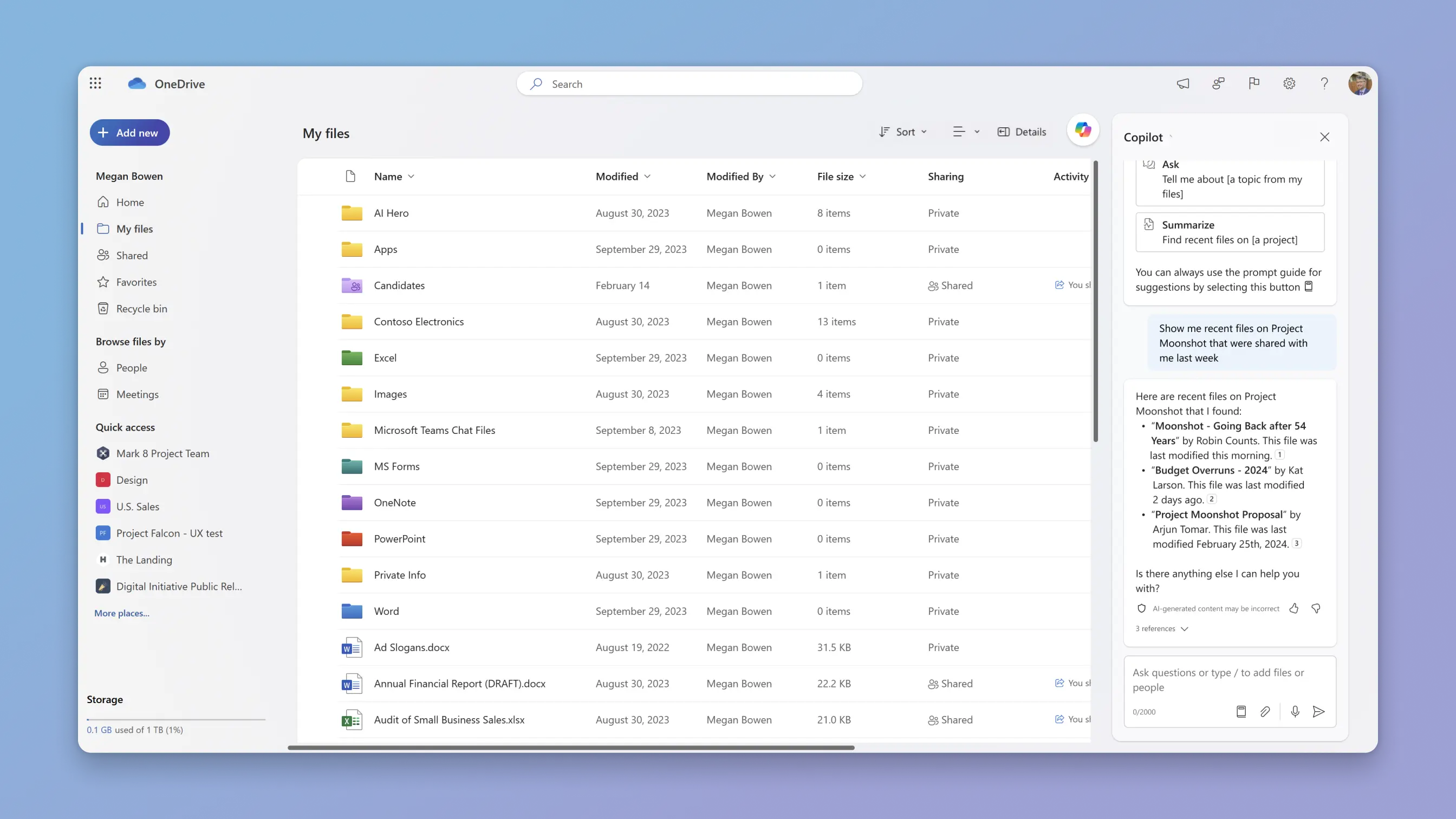 Copilot in OneDrive: A New Wave of File Interaction