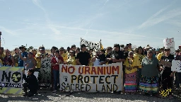 Indigenous Spiritual Walk in Utah Protests Last Conventional Uranium Mill - UNICORN RIOT