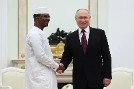 Putin meets Chad junta leader as Russia competes with France in Africa