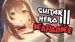 Nanashi Mumei (20231106) 【NON-ARCHIVED 歌枠】GUITAR HERO III SONGS !! 🤘🏼🎸🔥