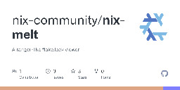 GitHub - nix-community/nix-melt: A ranger-like flake.lock viewer [maintainer=@figsoda]