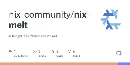 GitHub - nix-community/nix-melt: A ranger-like flake.lock viewer [maintainer=@figsoda]