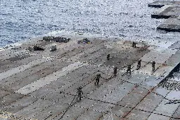 US-built Gaza pier, valued at $320 million, swept away by sea waves | Al Bawaba