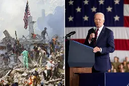 Biden claims he was at Ground Zero day after 9/11 — but his own book puts him in DC