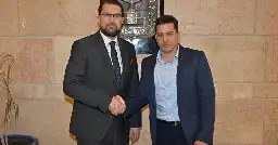 Top members of far-right Swedish party with neo-Nazi roots meet Israeli minister