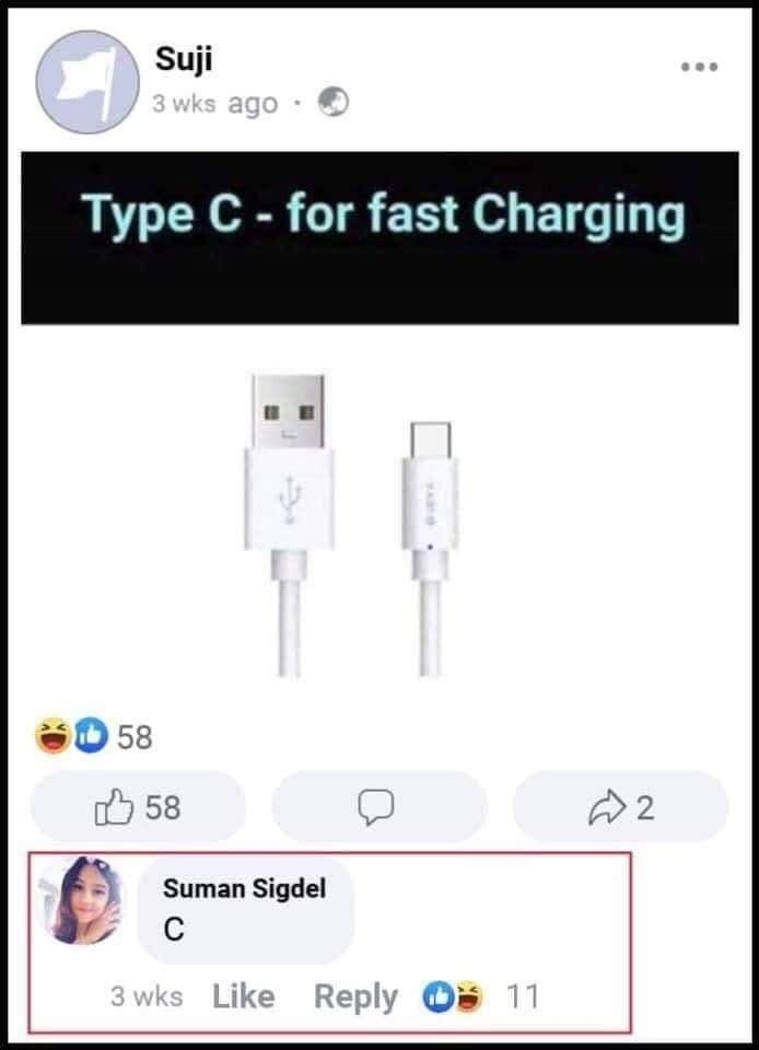 type c for fast charging