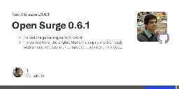 Release Open Surge 0.6.1 · alemart/opensurge