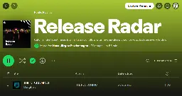 Release Radar - only 30 tracks max - The Spotify Communit…