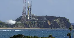 Japan suspends launch of rocket carrying moon lander because of winds