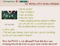 Anon does mental math