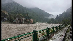 Sikkim dam washed away in 10 minutes after flash flood: Official