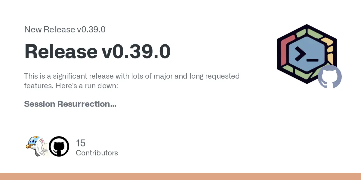 Release Release v0.39.0 · zellij-org/zellij