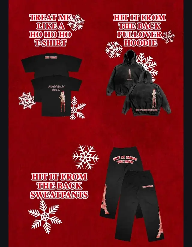 The Christmas collection is on pre-order