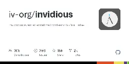 GitHub - iv-org/invidious: Invidious is an alternative front-end to YouTube