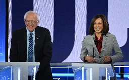 Bernie Sanders criticizes media for ousting Biden, won't endorse Harris yet