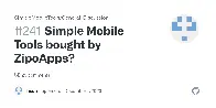 Simple Mobile Tools bought by ZipoApps? · Issue #241 · SimpleMobileTools/General-Discussion