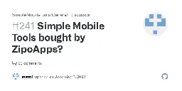 Simple Mobile Tools bought by ZipoApps? · Issue #241 · SimpleMobileTools/General-Discussion