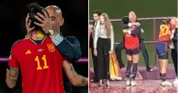 New footage disproves Spanish FA president's World Cup kiss claims