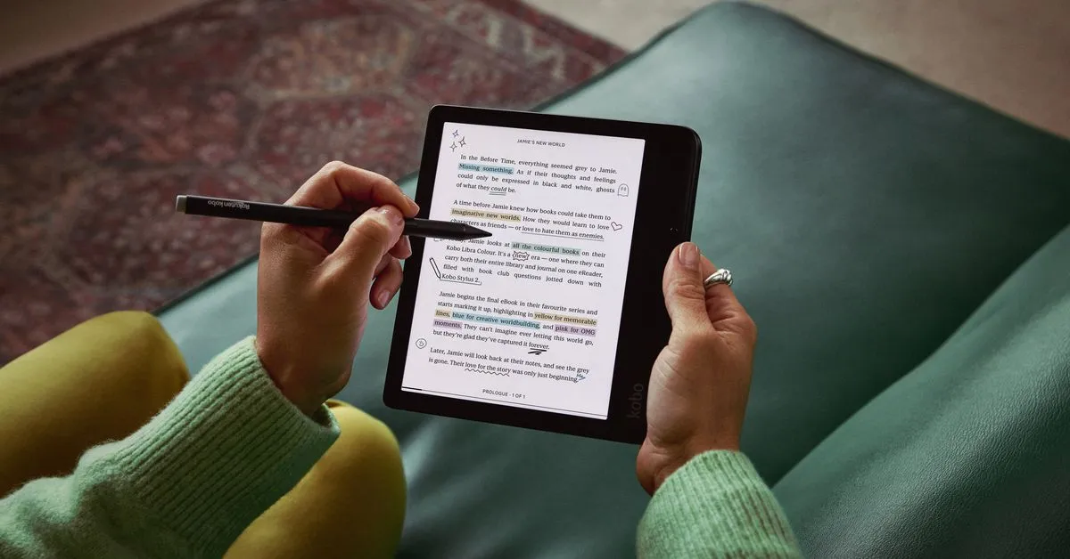 Kobo announces its first color e-readers