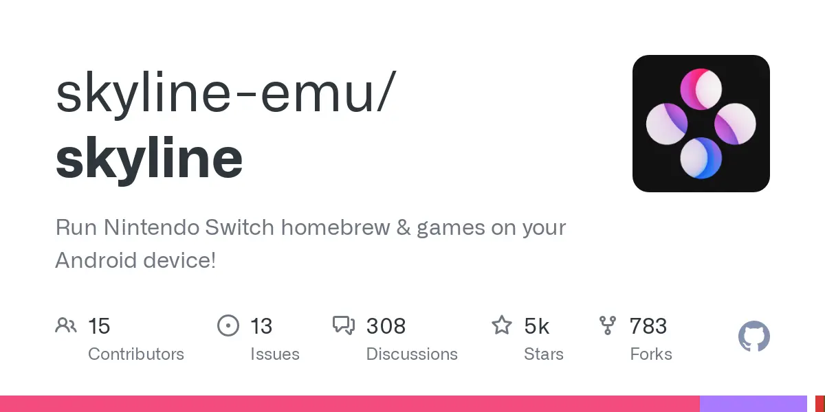 GitHub - skyline-emu/skyline: Run Nintendo Switch homebrew & games on your Android device!