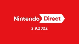 Nintendo Direct - 2.9.2022