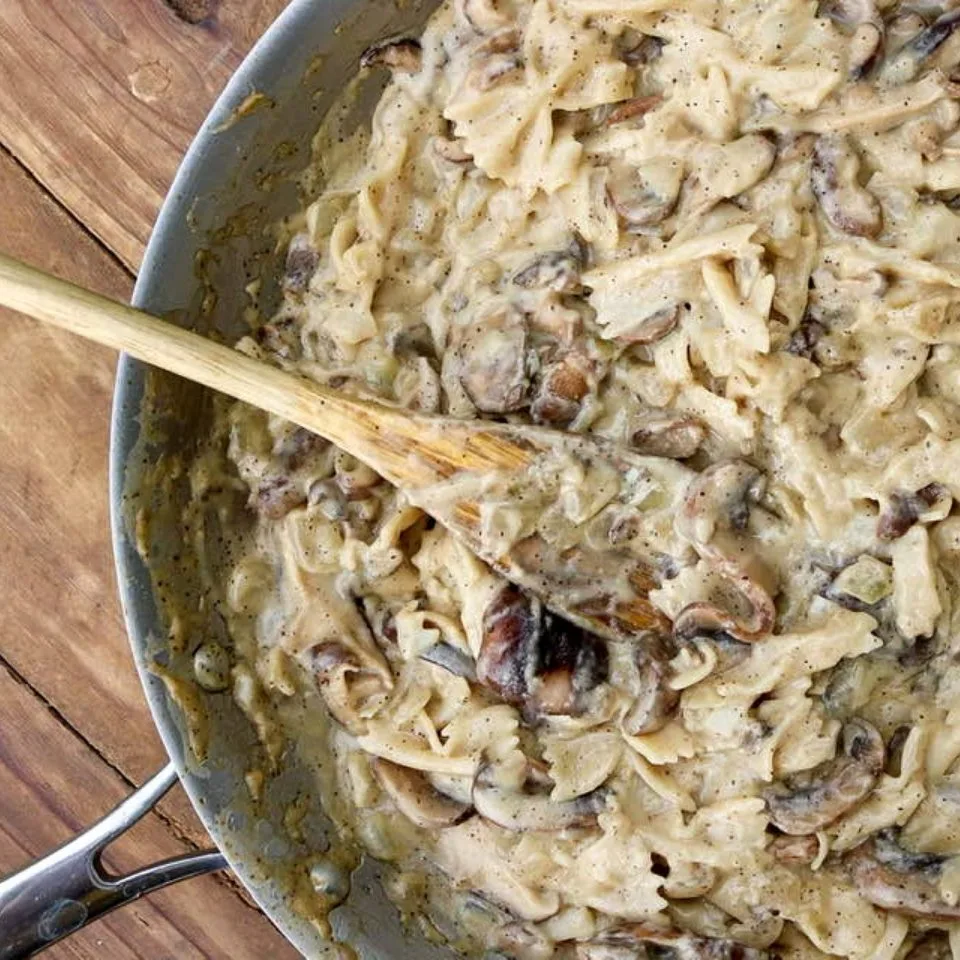 How to Make the Best Vegan Mushroom Stroganoff - garden grub