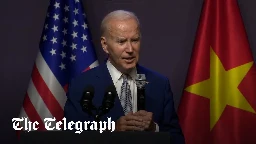 Joe Biden says ‘I’m going to bed’ before being cut off in press conference