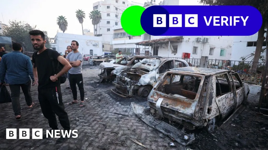 Gaza hospital: What video, pictures and other evidence tell us about Al Ahli hospital blast