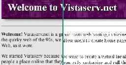 Convincing-looking 90s fonts in modern browsers – Vistaserv.net