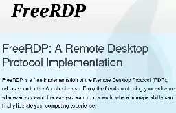 FreeRDP 3.0 Beta 2 Brings More Improvements