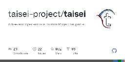 GitHub - taisei-project/taisei: A free and open-source Touhou Project fangame