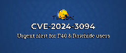 CVE-2024-3094: Urgent alert for Fedora Linux 40 and Rawhide users - Fedora Magazine