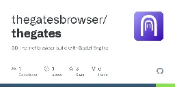 GitHub - thegatesbrowser/thegates: 3D internet browser build with Godot Engine
