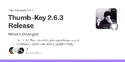 Release Thumb-Key 2.6.3 Release · dessalines/thumb-key