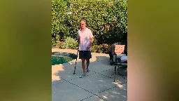 Paralyzed man who can walk again shows potential benefit of stem cell therapy