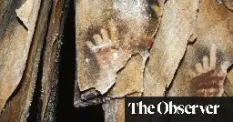 Many prehistoric handprints show a finger missing. What if this was not accidental?