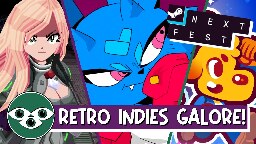 Steam Next Fest Best Retro Demos! - Mega Man, Mario, and Yo-yo Zelda!