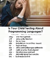 is Your Child Texting About Programming Languages?