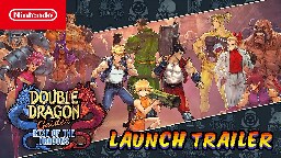 Double Dragon Gaiden: Rise of the Dragons - Launch Trailer - Nintendo Switch