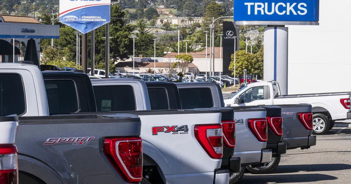 Truck purchases are driving up the average cost of car payments. Some buyers pay over $1,000 a month