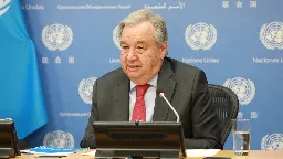 Face au réchauffement climatique, la réponse du monde est "pitoyable", dénonce le chef de l'ONU, Antonio Guterres
