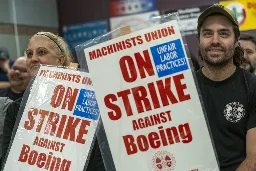 Boeing Machinists Are on Strike