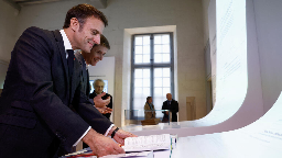 Macron opposes gender-inclusive spelling as he inaugurates language museum