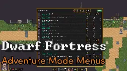 Dwarf Fortress - Adventure Mode Menus, Arena Update ❄ Dwarf Fortress Dev News - Steam News