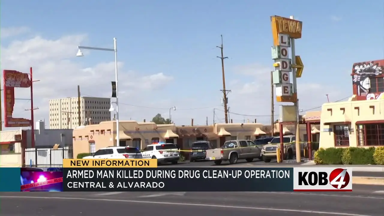 APD: Armed man killed during drug clean-up operation in NE Albuquerque