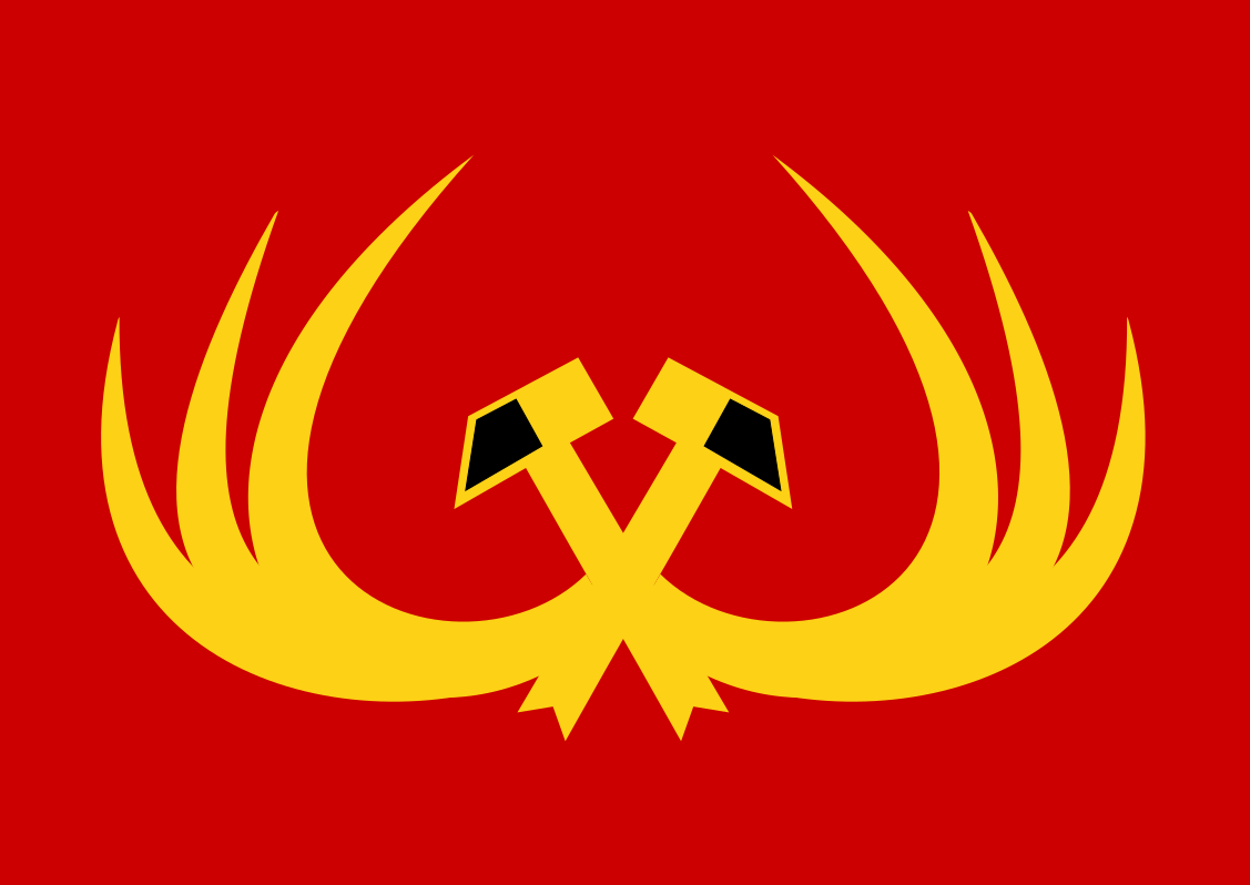 Flag for a socialist United States.