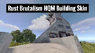 Brutalism HQM Skin Work in Progress